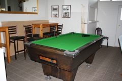 pool table Guest Lounge